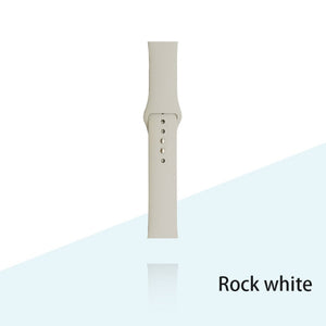 Silicone Strap For Apple Watch Bracelet 44mm 40mm 38mm 42 Mm Watchband For Apple Watch Band Correa Iwatch Series 6 Se 5 4 3 7