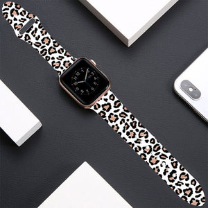 Cartoon Strap For Apple Watch Band 40mm 44mm Printing Silicone Bracelet For Iwatch Series 7 6 SE 5 4 3 Accessories 41mm 45mm