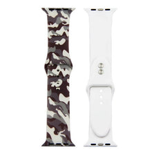 Load image into Gallery viewer, Printed Strap For Apple Watch band 44mm 40mm iwatch 42mm 38mm correa Silicone women bracelet for apple Watch SE 5 4 3 series 6
