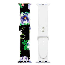 Load image into Gallery viewer, Printed Strap For Apple Watch band 44mm 40mm iwatch 42mm 38mm correa Silicone women bracelet for apple Watch SE 5 4 3 series 6
