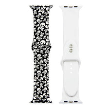 Load image into Gallery viewer, Printed Strap For Apple Watch band 44mm 40mm iwatch 42mm 38mm correa Silicone women bracelet for apple Watch SE 5 4 3 series 6
