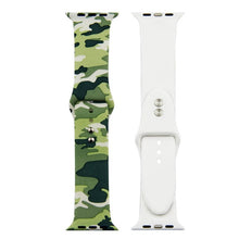 Load image into Gallery viewer, Printed Strap For Apple Watch band 44mm 40mm iwatch 42mm 38mm correa Silicone women bracelet for apple Watch SE 5 4 3 series 6
