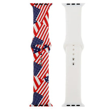 Load image into Gallery viewer, Printed Strap For Apple Watch band 44mm 40mm iwatch 42mm 38mm correa Silicone women bracelet for apple Watch SE 5 4 3 series 6
