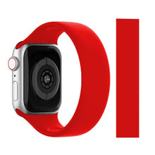 Load image into Gallery viewer, Solo Loop for Apple Watch Strap 44mm 40mm 45mm 41mm 38mm 42mm Elastic Silicone watchband bracelet iWatch serie 6 5/4/3 SE 7 Band
