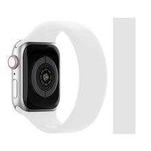 Load image into Gallery viewer, Solo Loop for Apple Watch Strap 44mm 40mm 45mm 41mm 38mm 42mm Elastic Silicone watchband bracelet iWatch serie 6 5/4/3 SE 7 Band
