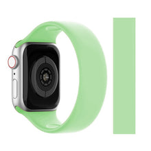 Load image into Gallery viewer, Solo Loop for Apple Watch Strap 44mm 40mm 45mm 41mm 38mm 42mm Elastic Silicone watchband bracelet iWatch serie 6 5/4/3 SE 7 Band
