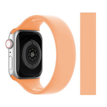 Load image into Gallery viewer, Solo Loop for Apple Watch Strap 44mm 40mm 45mm 41mm 38mm 42mm Elastic Silicone watchband bracelet iWatch serie 6 5/4/3 SE 7 Band
